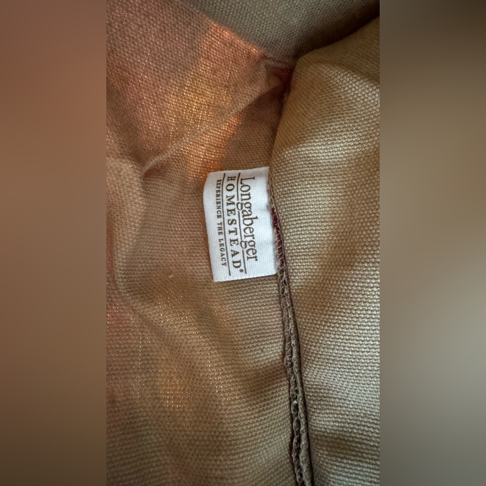 NWT Longaberger Orchard Park Plaid Mini Tote Bag - Picture 14 of 14